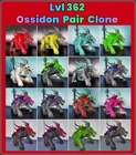 Ark Survival Ascended PVE  Ossidon lvl 362  Pair Clone 🤩ASA PS/PC/XBOX