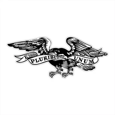E Pluribus Unum American USA Flag Eagle Bumper Sticker Vinyl Decal 5"