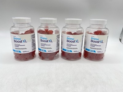 4-Pack Primo Boost XL Gummies - Primo Boost Male Support Gummies - 60 cnt Each