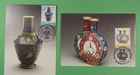 DR WHO TAIWAN CHINA 2 FDC MAXIMUM CARD POTTERY/ART R62562