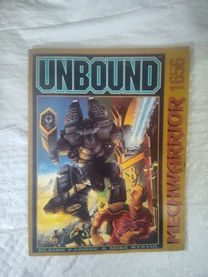 Unbound Module For Mechwarrior The Battletech Role Playing Game FASA 1656 RPG