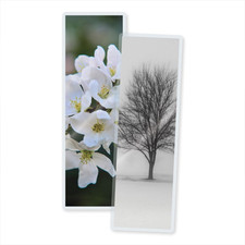 3 Mil Laminating Pouches with Rounded Corners  Bookmark Medium Size  2-1/2 In.