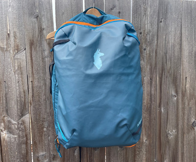 Cotopaxi Allpa 42 liter Travel Backpack, Carry-on Size, Blue, Very light wear.