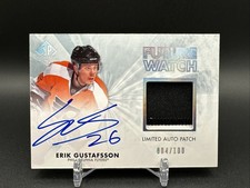 2011-12 SP Authentic - Future Watch Erik Gustafsson #261 Limited Autograph Patch