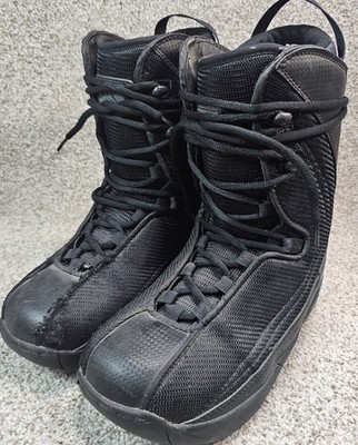 Lamar Snowboard Boots Mens Size 7 Justice Linered Mens Black 