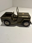 Vintage TONKA JEEP Army Military Commander Metal Car GR 2-2431