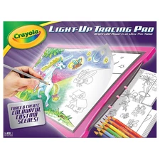 Light Up Tracing Pad - Trace & Create Colourful Custom Scenes with LED Backlight