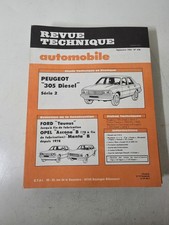 Revue technique Peugeot 305