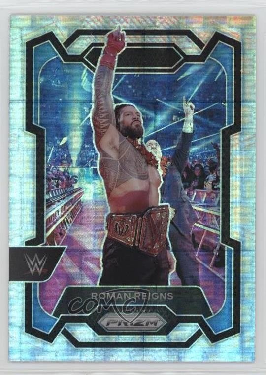 2024 Panini Prizm WWE Premium Box Set Prizm 97/199 Roman Reigns #191 uk2