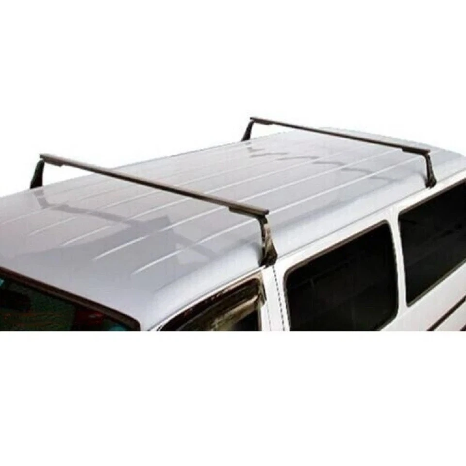 Adjustable Car Roof Ladder Racks Carrier Cross Bar For Ford Econoline Cargo Van - Image 2 of 4