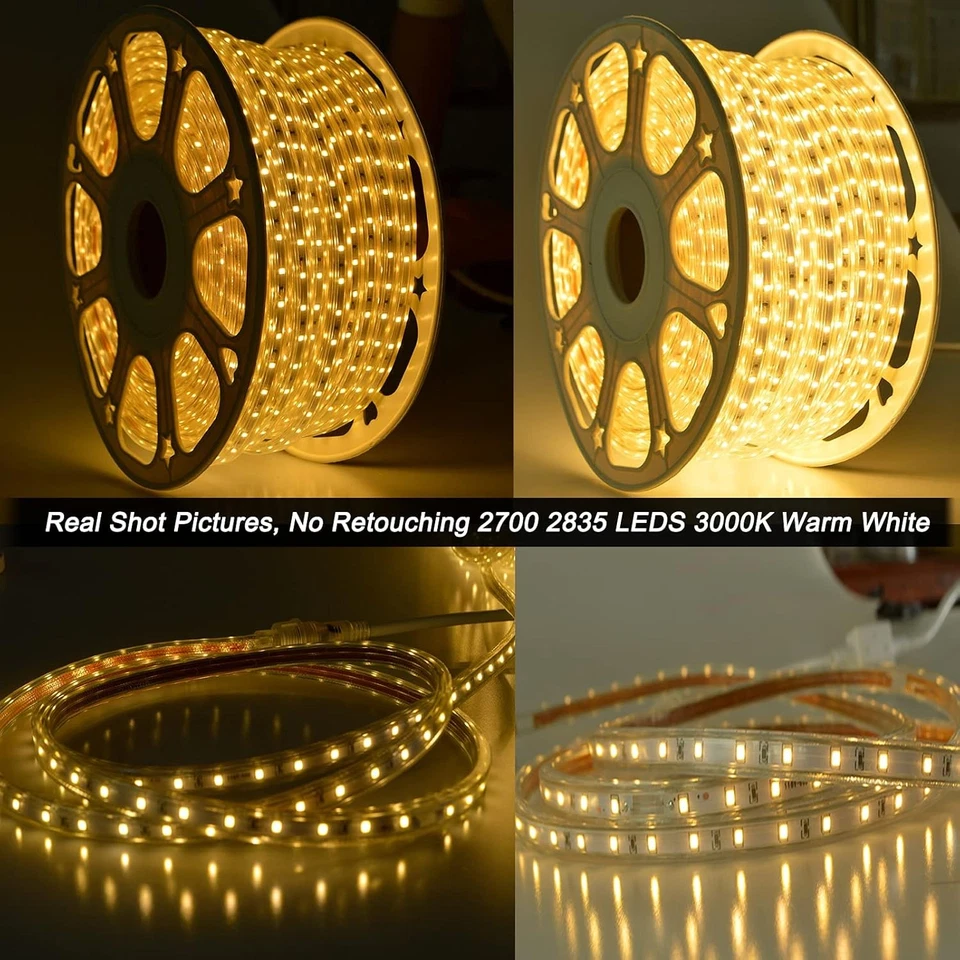 20m LED Lichterschlauch Außen Lichtschlauch Lichterkette Modi Außenbereich DHL - Bild 4 von 4