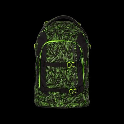 SATCH Schulrucksack Schulranzen Jungen Bermuda Green