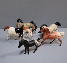 Vintage Breyer Horse Lot Fleabitten Chestnut Blanket Appaloosa Foal Bundle