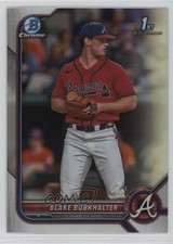 2022 Bowman Draft Chrome Refractor Blake Burkhalter #BDC-10 6u5