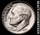 1959 Silver Roosevelt Dime - Choice Gem Brilliant Uncirculated  Lustrous  #i5008