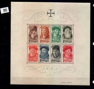 // PORTUGAL 1945 MNH VASCO GAMA MAGELAN