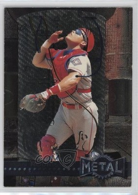 1996 Fleer Metal Universe Ivan Rodriguez #116 HOF 1n9c