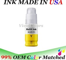 VC GI-21 Yellow ink refill bottle For Canon Pixma Megatank G1220 G2260 G3260