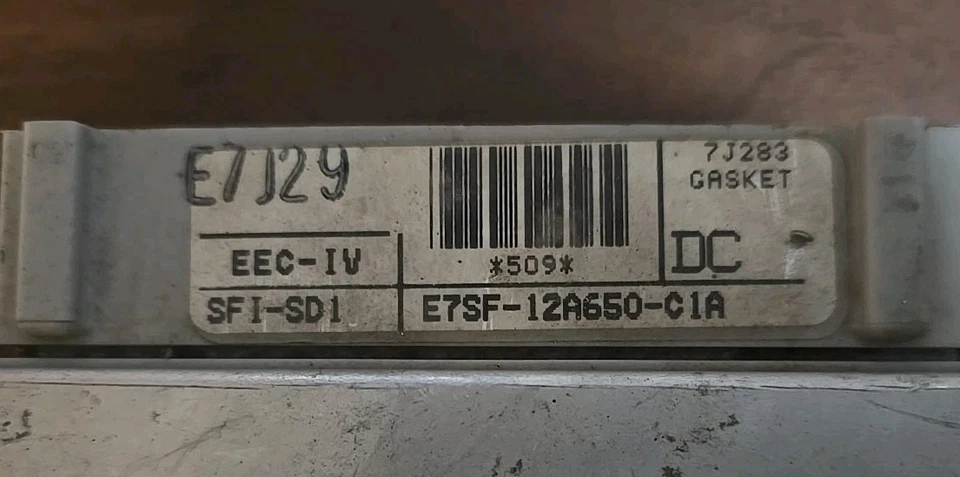 Motor Computadora Densidad Velocidad Ford Mustang 5.0 A/T 1987 1988 Foto 2 de 4