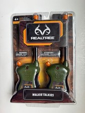 REALTREE Camo Long-Range Walkie-Talkie Radios NEW Set of Two 