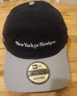 New York or Nowhere NYON Yankees Signature 9Twenty Dad Cap Navy/Grey SoldOut E.W