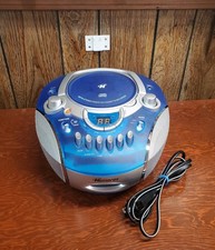 Memorex MP3134BLU Portable CD Player AM FM Stereo Radio Cassette - For Parts