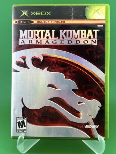 Midway Mortal Kombat: Armageddon Xbox Manual Included Fighting Mature 2006