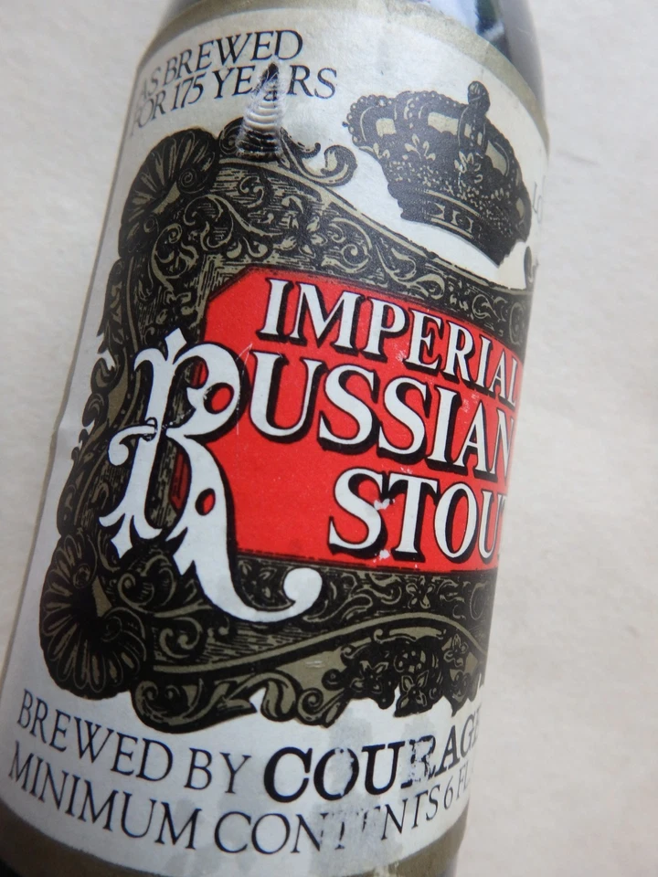 Courage Imperial Russian stout brewed 1976 - Good condition - Image 2 of 3