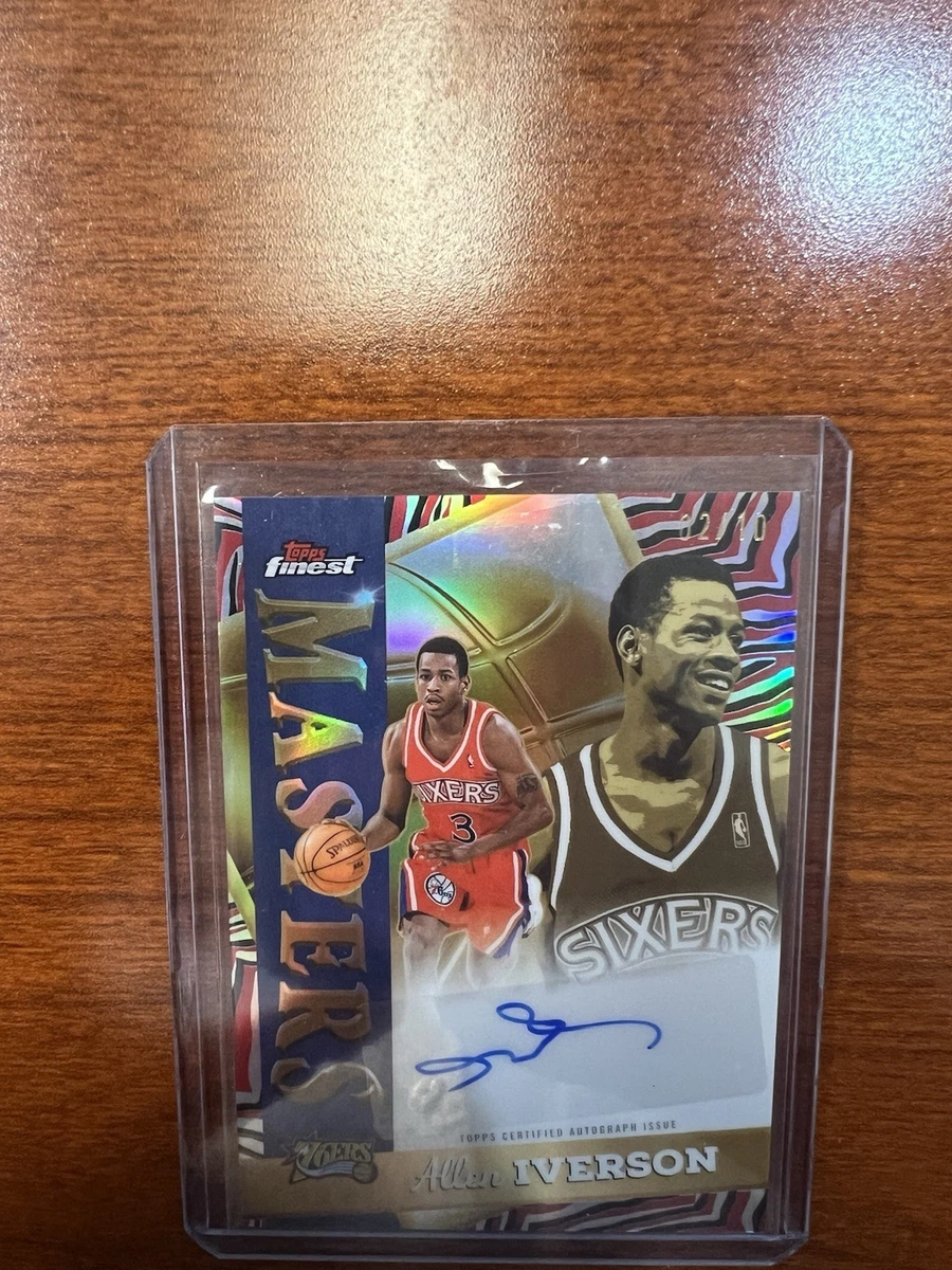 Allen Iverson Basketball Serial Numbered Sports Trading Cards