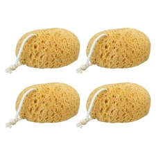  4 Pcs Body Scrubber Sponge Washing Sponges Deep Cleansing Loofah