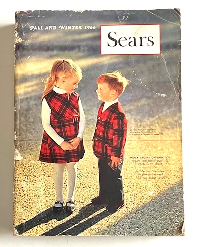 VTG SEARS ROEBUCK 1966 FALL / WINTER CATALOG , SEE PHOTOS FOR CONDITION  "AS IS"