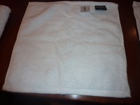Nate Berkus True White Cotton Wash Cloth Towel Nate Berkus True White Cotton Wash Cloth Towel