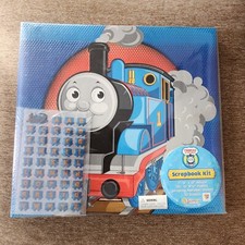THOMAS THE TANK ENGINE train Scrapbook Kit Album Pages  Stickers Sandylion