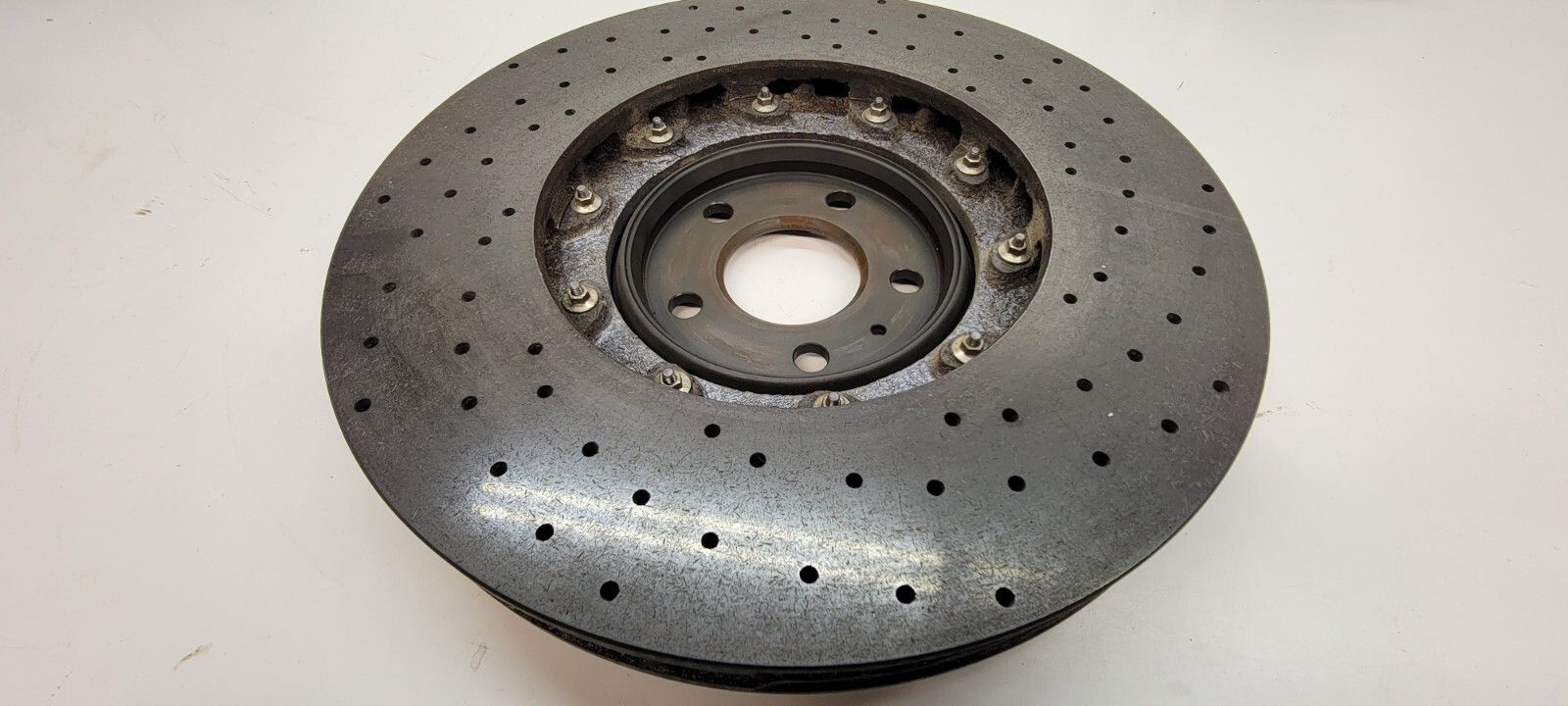 LAMBORGHINI HURACAN LP610 PERFORMANTE EVO FRONT LEFT CERAMIC DISC OEM 4S0615301A