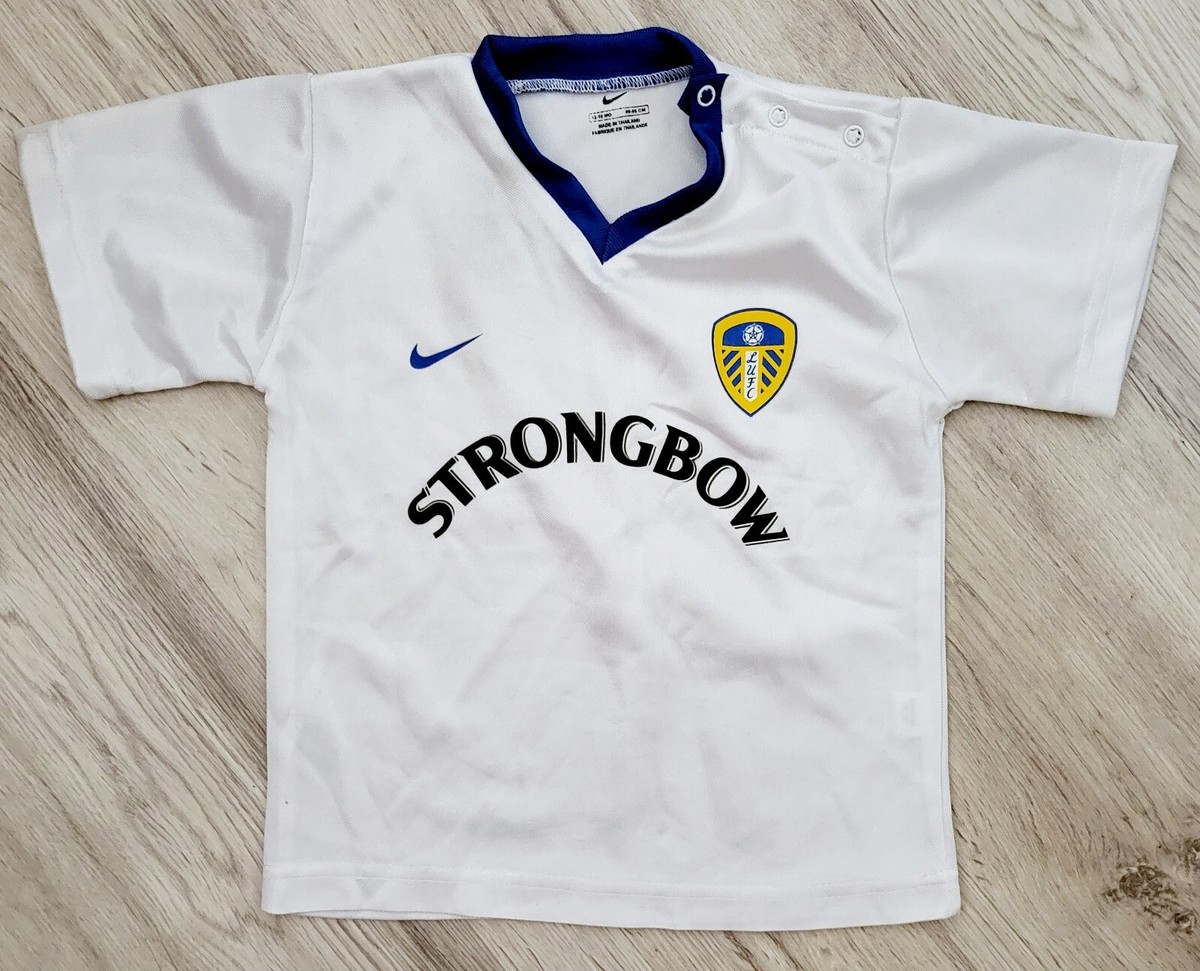 Leeds United 2000-2002 Home football Nike shirt size Baby 12-18