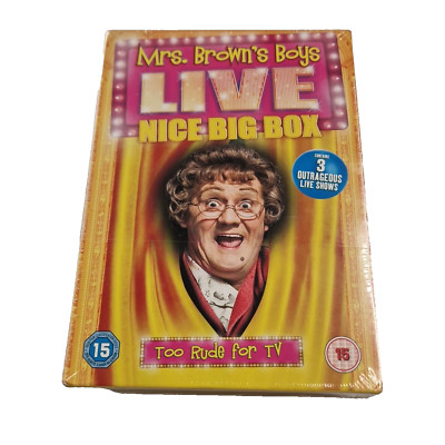 Mrs. Brown's Boys Live - Nice Big Box (3 DVD Box Set, 2014) Neu & Versiegelt