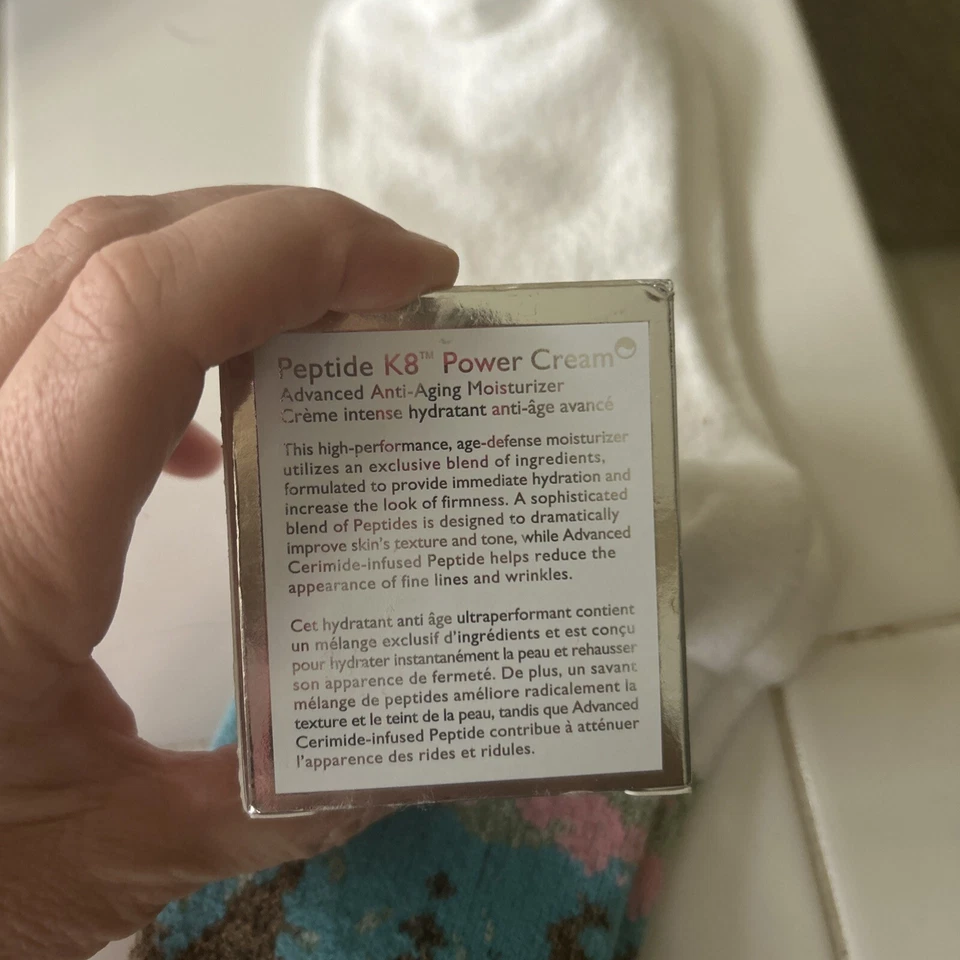 Crema eléctrica Kate Somerville Peptide K8 nueva en caja, 1 OZ Crema hidratante, venta al por menor $158 Foto 3 de 4