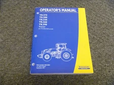 New Holland T8.275 T8.300 T8.330 T8.360 T8.390 Tractor Operator Manual ZBRC07000