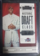 2022-23 Panini Contenders Historic Draft Class Pick #1 LeBron James Rookie