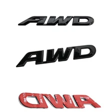 Fits Honda 17-21 CR-V BLACK AWD Emblem 75719-TLA-A00 For Pilot Ridgeline CRV