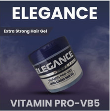 Elegance Strong Hold Hair Styling Gel Vitamins Protection Hair Gel - 250ml