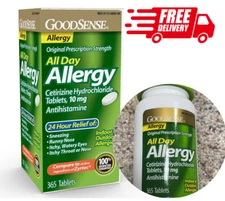 Goodsense Allergy All Day Allergy Medicine 365 Tablets All Day Bulk Best Pills