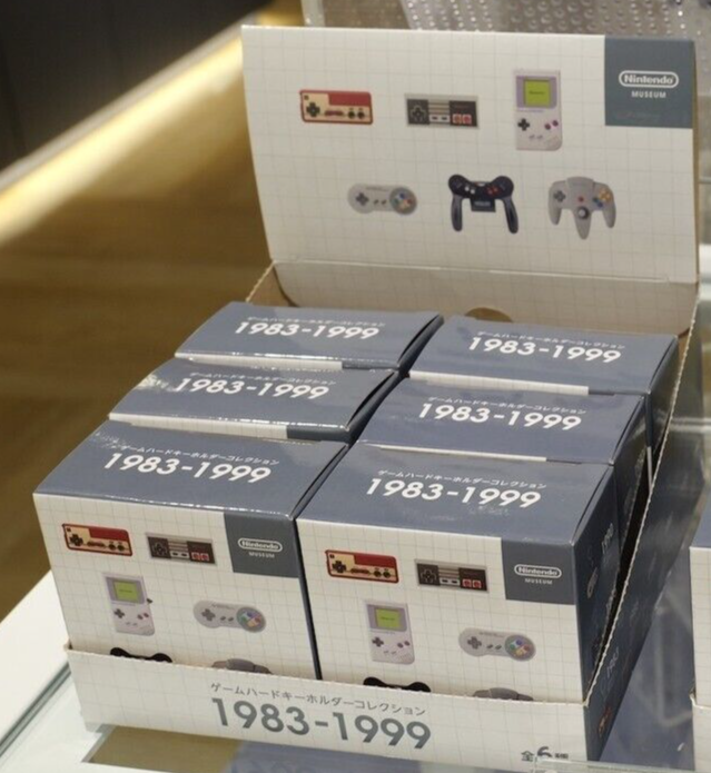 ニンテンドーミュージアム ゲームハードキーホルダー コンプリートbox