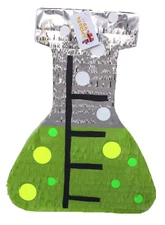 Science Beaker Pinata Green Color