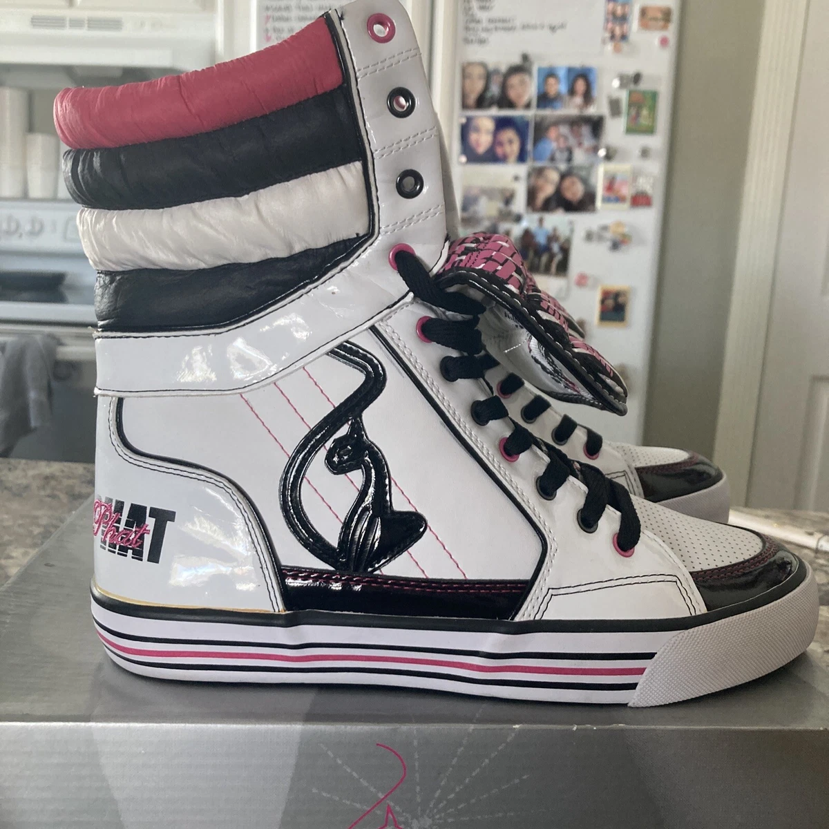 Baby phat cheap high top sneakers