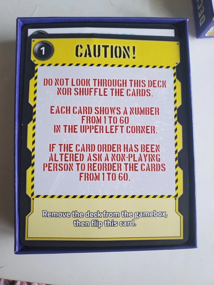 Deckscape Test Time - A Pocket Escape Room Game - Image 3 of 3