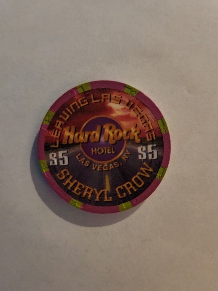 Sheryl Crow Hard Rock Casino Chip eBay