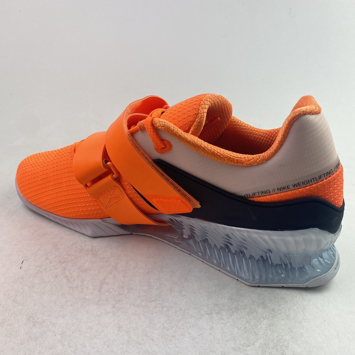 Nike Romaleos 4 Orange Mens Size 10.5 Weightlifting Training