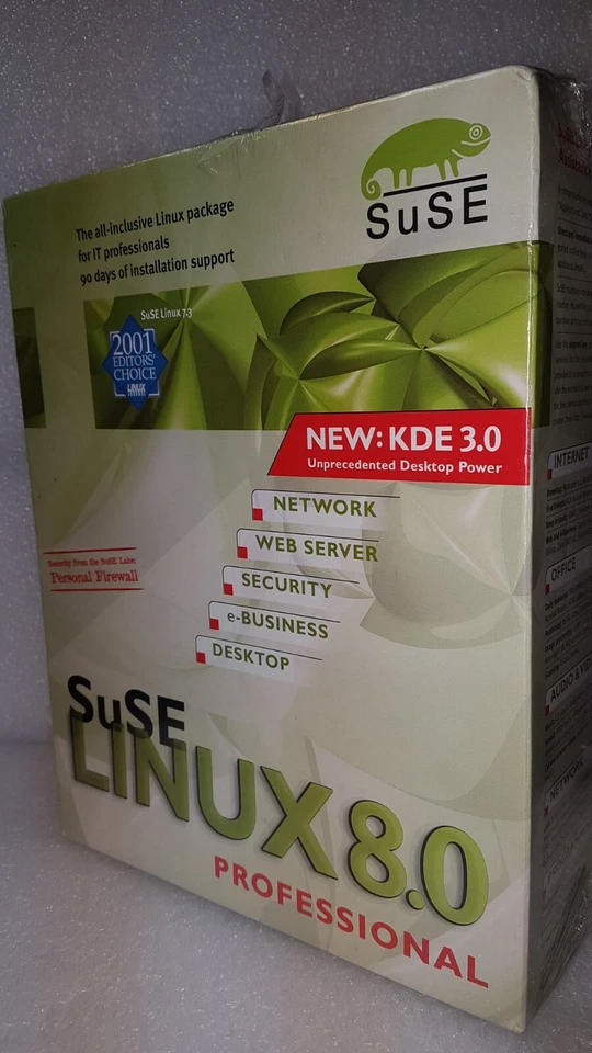 SuSe LINUX 8.0 PROFESSIONAL SOFTWARE - New:KDE 3.0 Unprecedented Desktop Power - Image 2 of 4