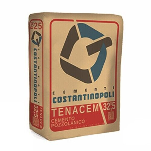 Cemento Grigio R 32,5 - 25 Kg, Citycem Italcementi, Per Edilizia E Fai Da Te - Foto 2